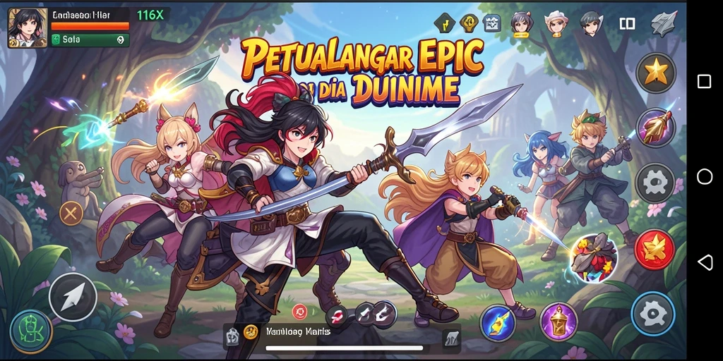 Tampilan menarik dari gameplay <strong>116X</strong> yang memukau.