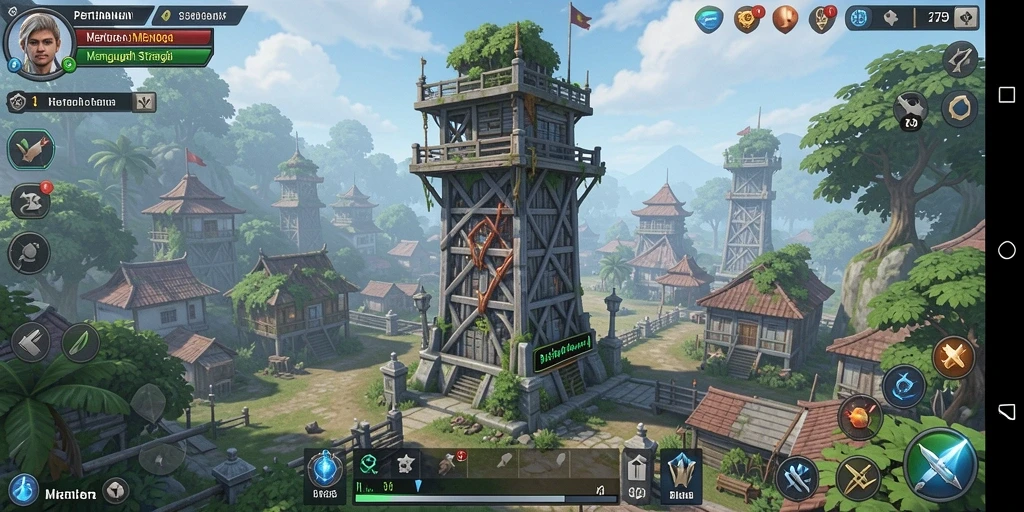 Gameplay seru dalam 2757 Tower Defense yang menegangkan.