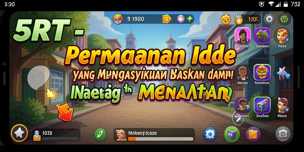 Tampilan gameplay 5RT yang menyenangkan di dunia Idle.