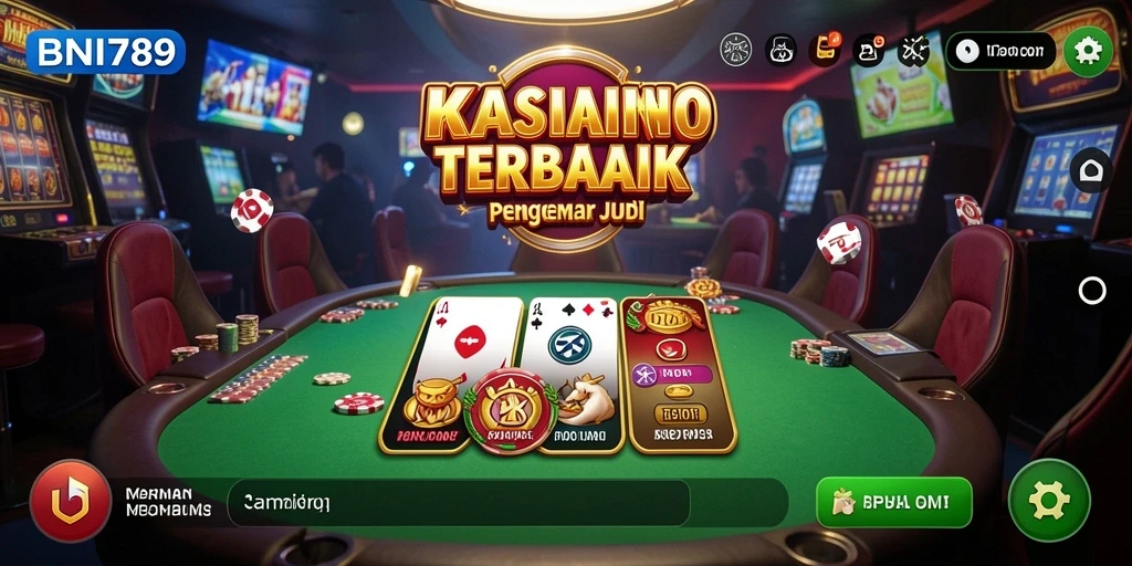 Tampilan menarik dari gameplay BNI789 dalam aplikasi Kasino.