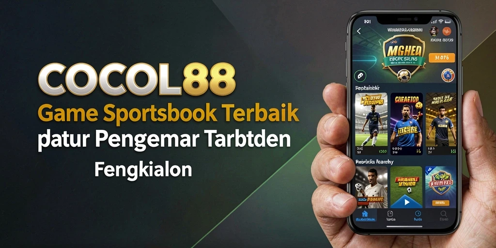 Screenshot COCOL88 menampilkan fitur taruhan olahraga yang menarik.