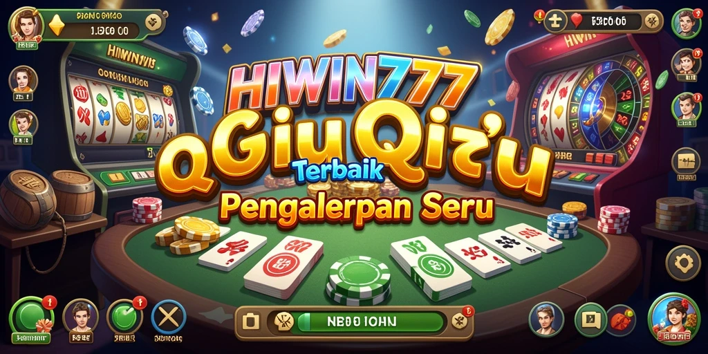 Gambaran seru gameplay QiuQiu HIWIN777 dengan pengalaman menegangkan.