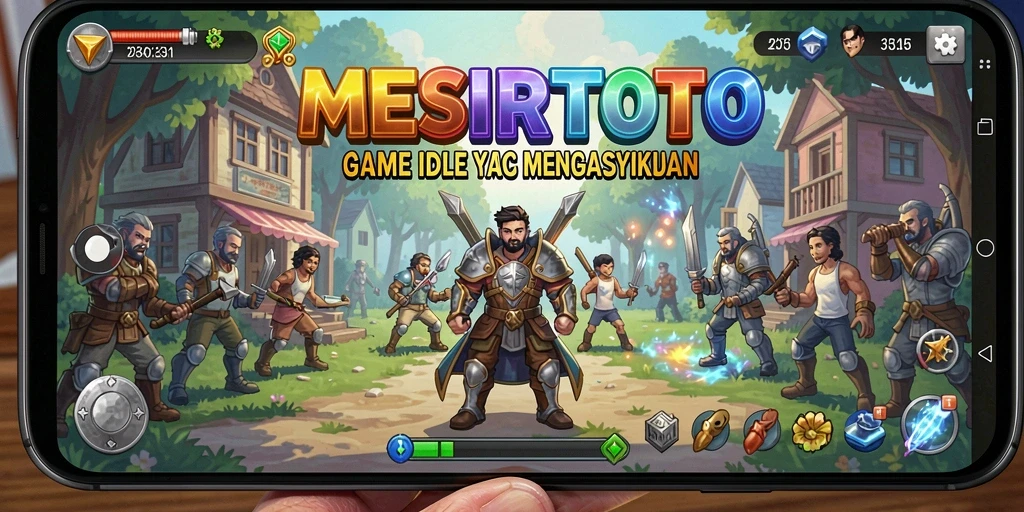 Gameplay Idle MESIRTOTO yang memikat dan menyenangkan.